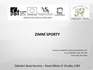 z kladn kola karvin nov m sto t dru by 1383