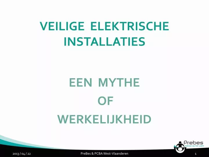 veilige elektrische installaties