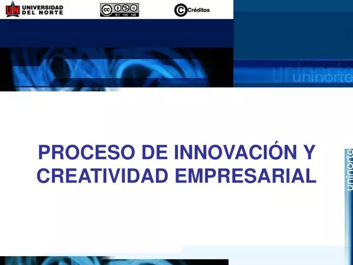 proceso de innovaci n y creatividad empresarial