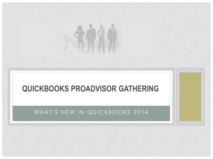 quickbooks proadvisor gathering