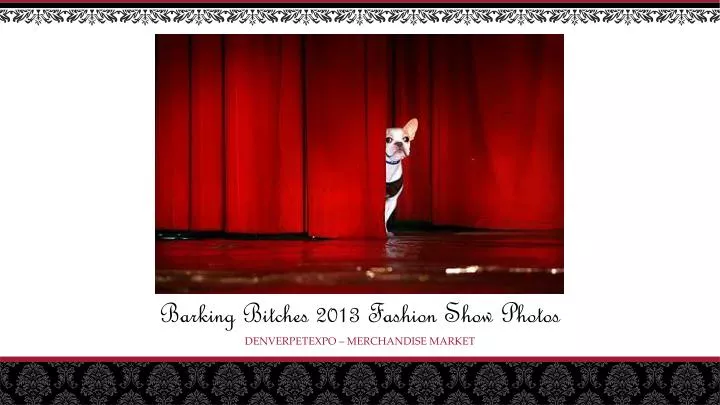 barking bitches 2013 fashion show photos
