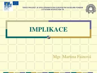 implikace
