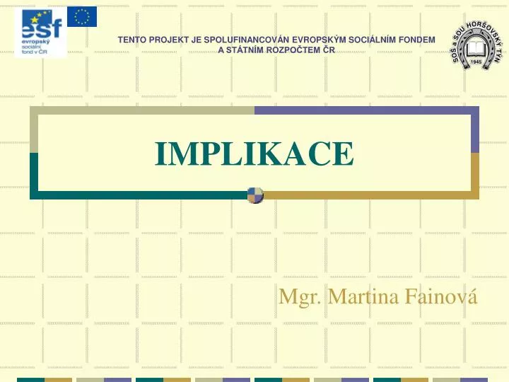 implikace