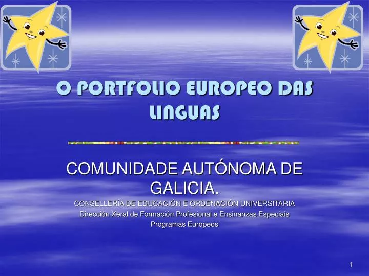 o portfolio europeo das linguas