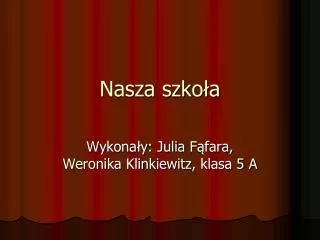 nasza szko a