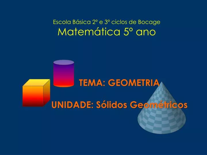 Quiz de Matemática 2º ciclo