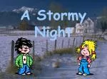 A Stormy Night - slide 1