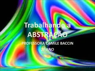 trabalhando a abstra o