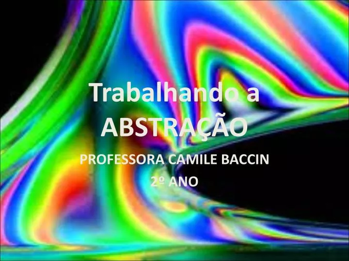 trabalhando a abstra o