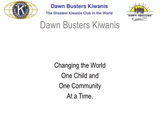 Dawn Busters Kiwanis