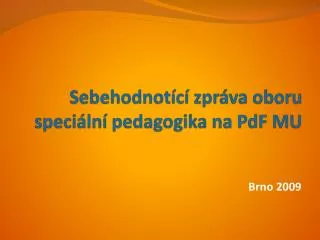 sebehodnot c zpr va oboru speci ln pedagogika na pdf mu