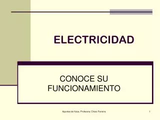 electricidad