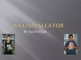 William sleator