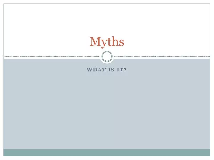 myths