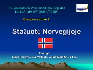 sta uot norvegijoje