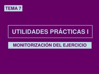 utilidades pr cticas i
