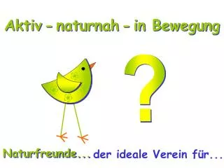 aktiv naturnah in bewegung