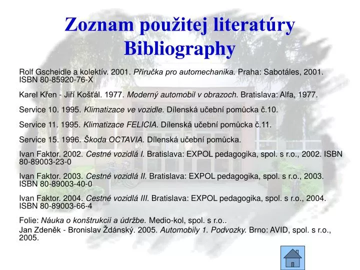 zoznam pou itej literat ry bibliography