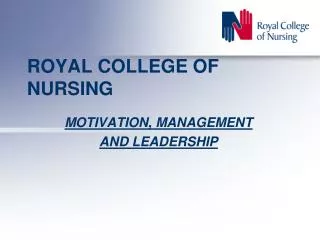 ROYAL COLLEGE OF NURSING