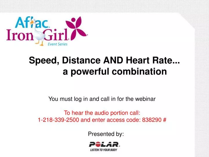 speed distance and heart rate a powerful combination