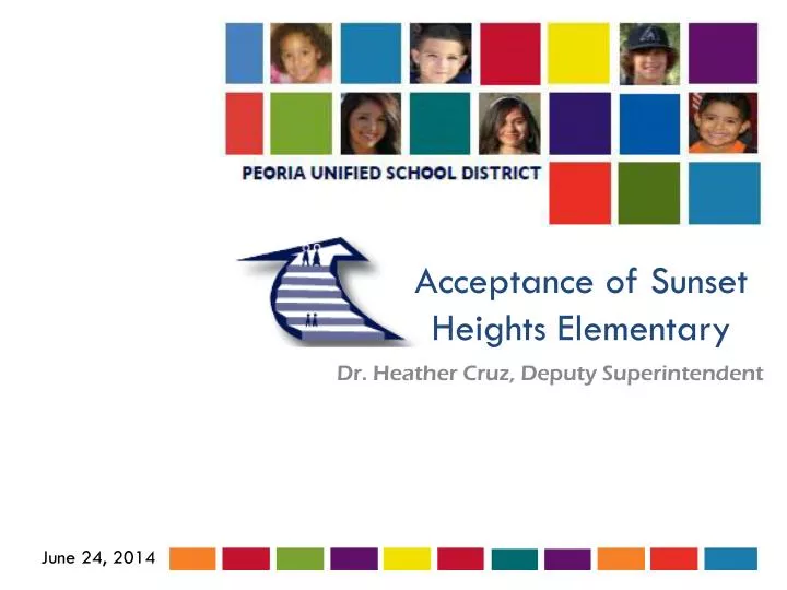 acceptance of sunset heights elementary