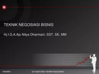 teknik negosiasi bisnis