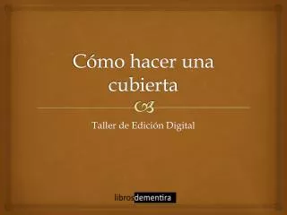 c mo hacer una cubierta