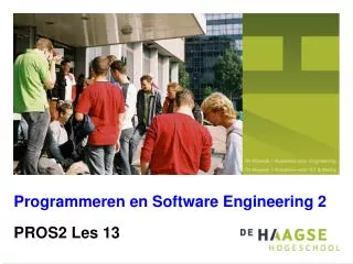 programmeren en software engineering 2