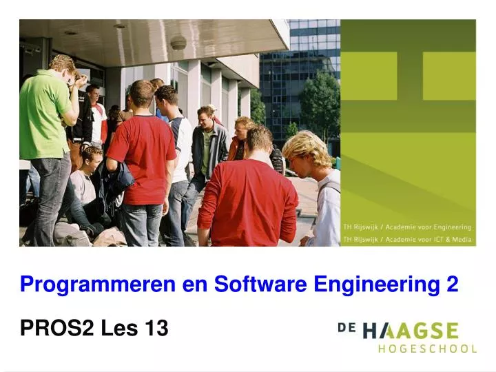 programmeren en software engineering 2