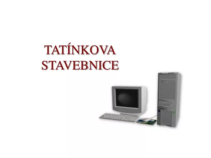 tat nkova stavebnice