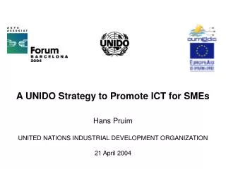A UNIDO Strategy to Promote ICT for SMEs