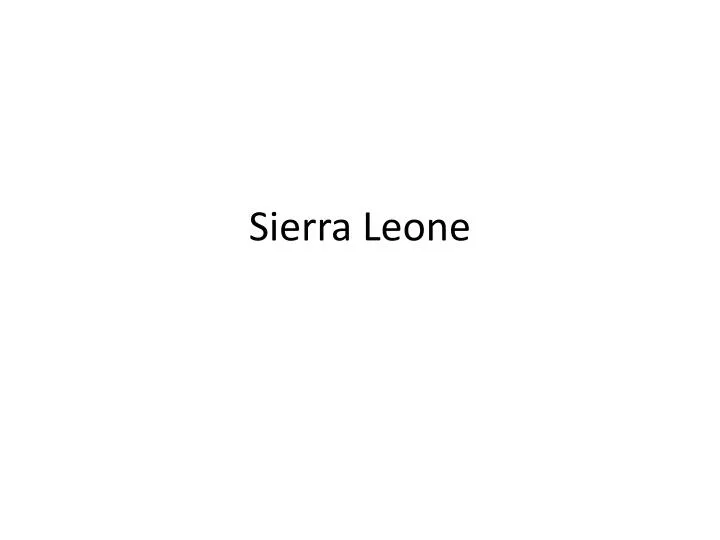 sierra leone