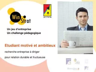 un jeu d entreprise un challenge p dagogique