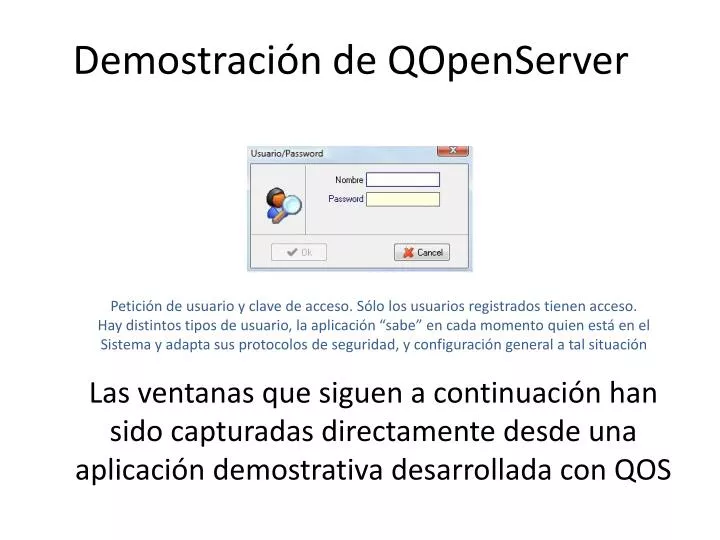 demostraci n de qopenserver