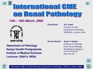 Slide Seminar- IV Pathology of Renal Tumors