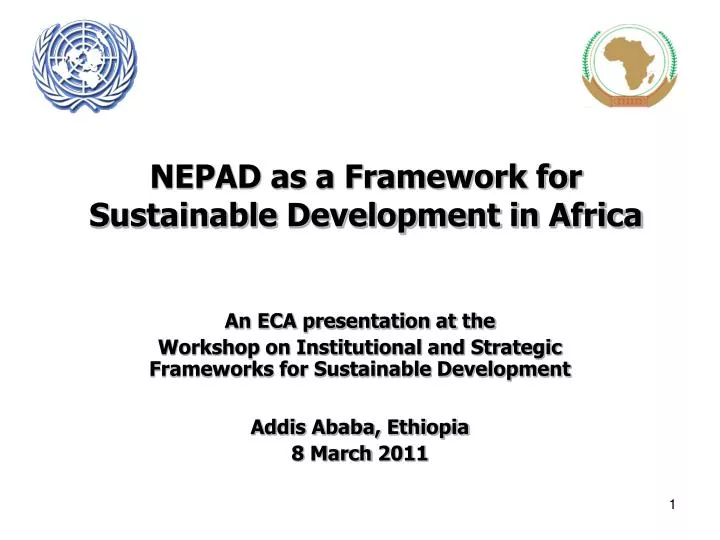 nepad as a framework for sustainable development in africa