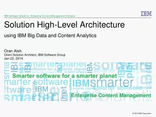 IBM Software Solutions | Enterprise Content Management Software