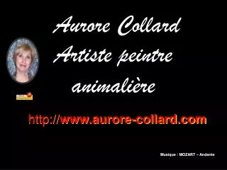 aurore collard artiste peintre animali re