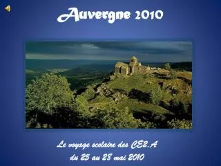 auvergne 2010