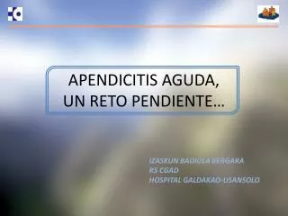 apendicitis aguda un reto pendiente