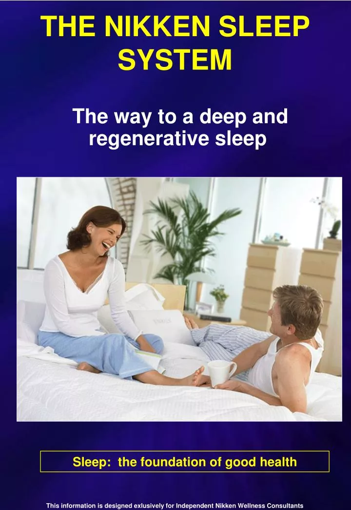 the nikken sleep system
