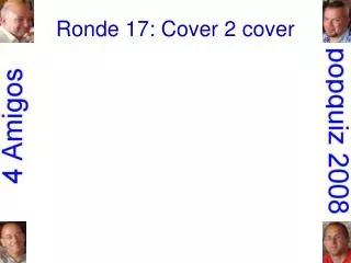 Ronde 17: Cover 2 cover