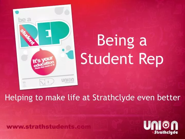 being a student rep