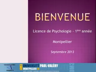 bienvenue
