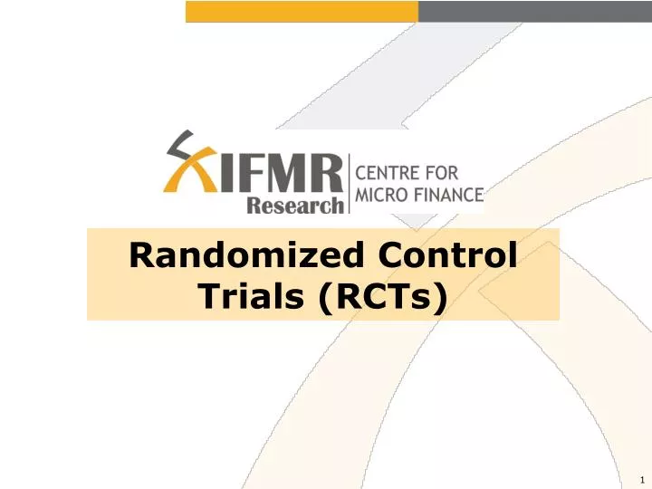 randomized control trials rcts