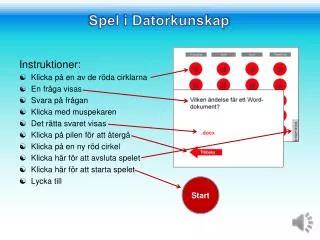 spel i datorkunskap