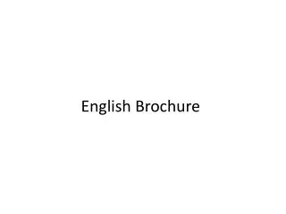 English Brochure