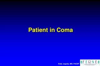 Patient in Coma