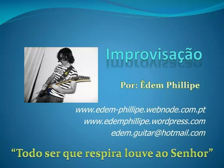 improvisa o