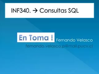 inf340 consultas sql